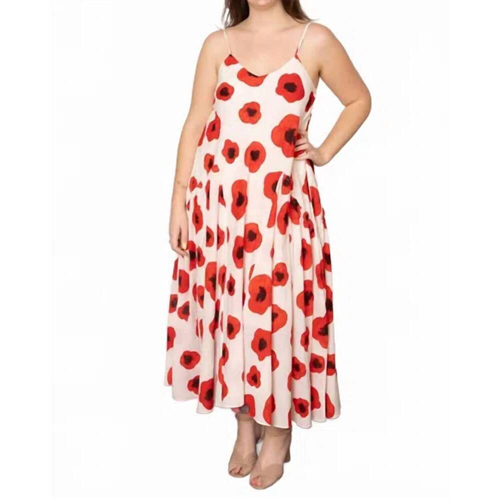 NEW MII COLLECTION pina dress in red